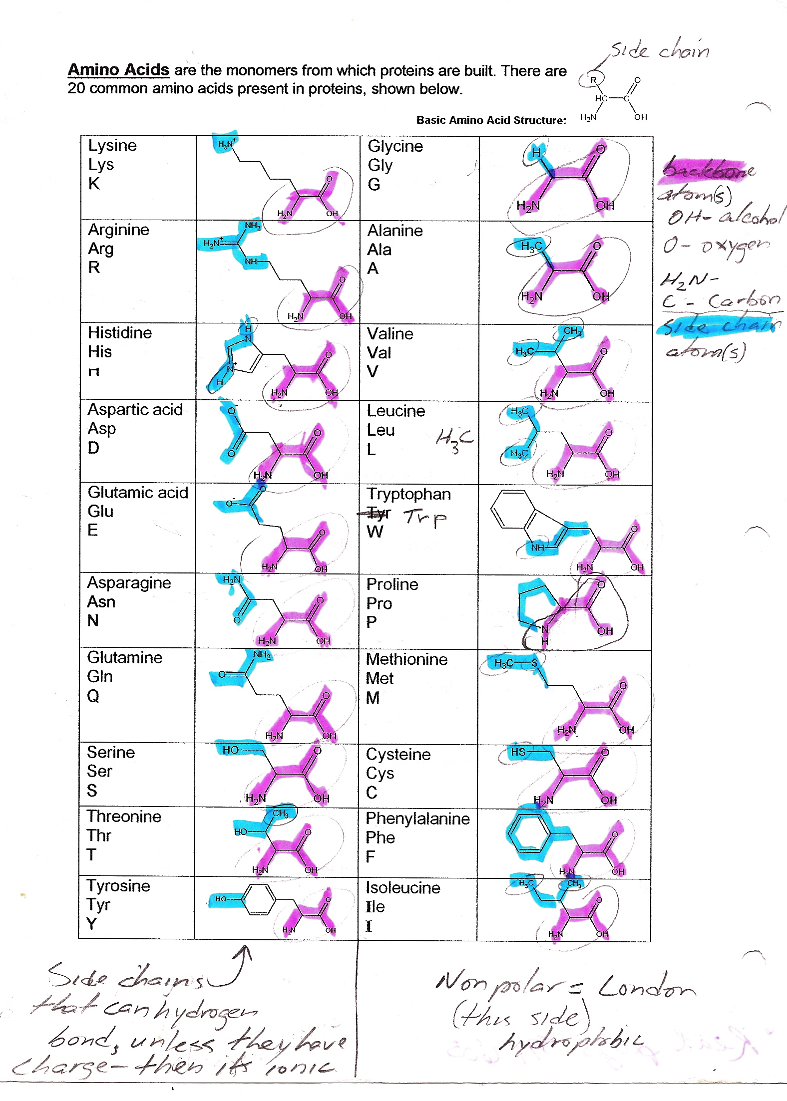 Chemical Basis of Living Organisms